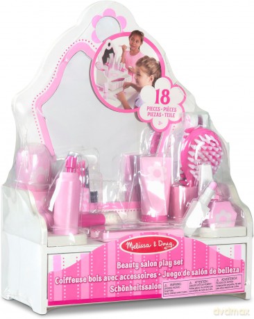 MELISSA Toaletka drewniana z akcesoriami Beauty salon 13026