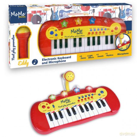 MeMe Elektroniczny keyboard z mikrofonem 21031