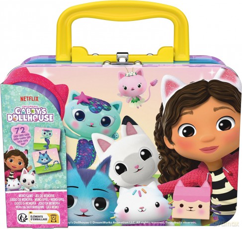 memory w walizce Koci Domek Gabi Gabby's Dollhouse 6068654 Spin Master