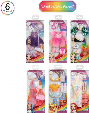 MGA Rainbow High Fashion Pack Ubranie z akcesoriami 503477, mix