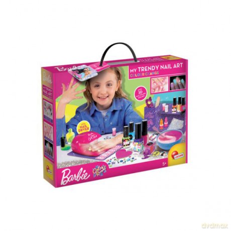 Modna lampka do manicure Barbie 102747 LISCIANI