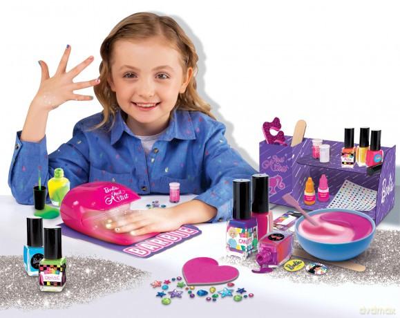 Modna lampka do manicure Barbie 102747 LISCIANI