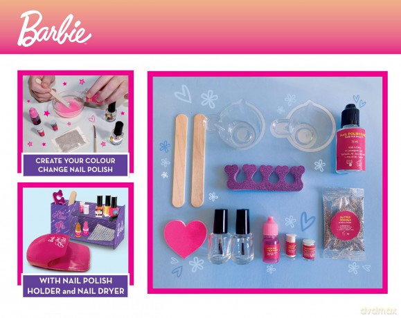 Modna lampka do manicure Barbie 102747 LISCIANI