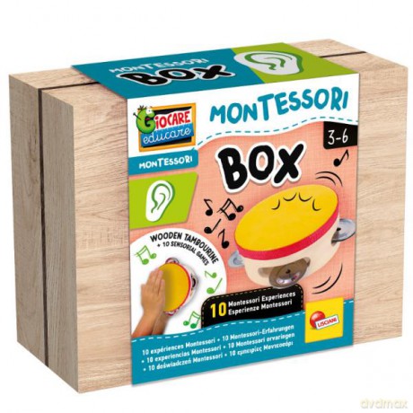 Montessori Box Słuch - instrumenty 105489 LISCIANI