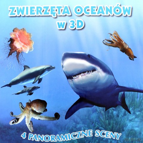 Zwierzęta oceanów 3D [KSIĄŻKA]