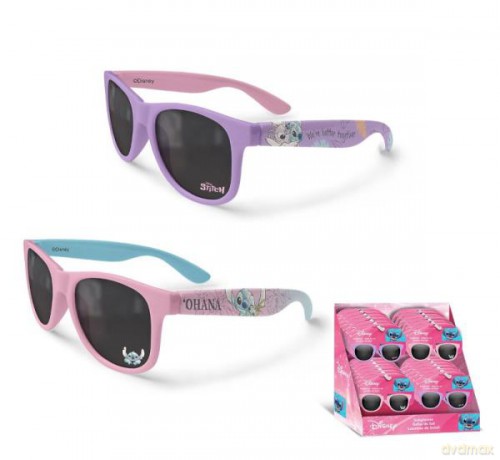 Okulary przeciwsłoneczne 2 wzory Stitch ST00043 Kids Euroswan mix