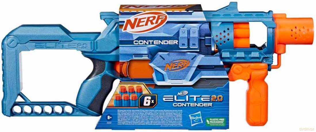 Pistolet NERF ELITE 2.0 Contender F6787 HASBRO