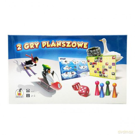 Przygody Pingwinka gra planszowa GOBLIN