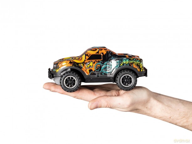 REVELL 24682 Auto na radio Ghost Driver Orange pomarańczowy