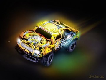 REVELL 24682 Auto na radio Ghost Driver Orange pomarańczowy