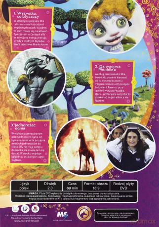Mia i ja Kolekcja filmowa 4: Jednorożec Ognia [DVD]