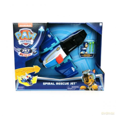 Spiral Rescue Jet Odrzutowiec patrolowiec Psi Patrol PAW PATROL 6058266 Spin Master