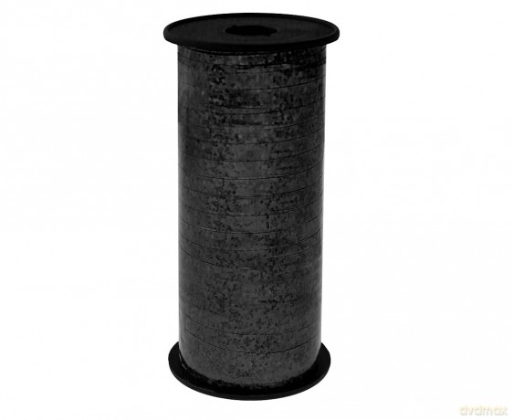 Tasiemka holograficzna czarna 100y (92 m) GT-1H17