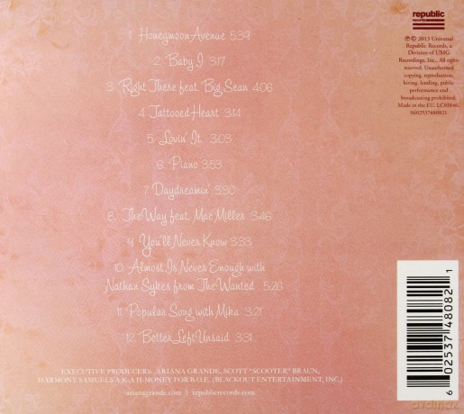 Ariana Grande: Yours Truly [CD]