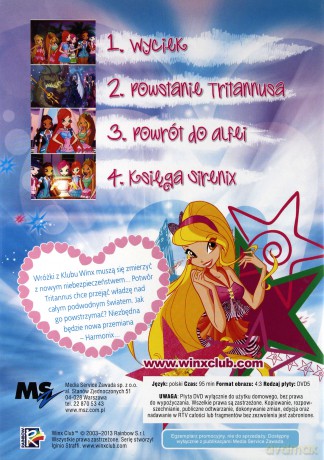 Winx Club Kolekcja filmowa: seria 5 cz.1 Podwodny świat [DVD] seria 5 cz.1
