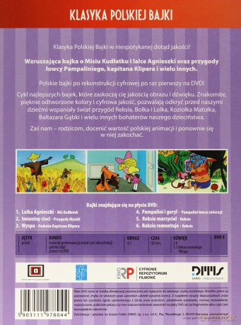 Miś Kudłatek i inne bajki (Klasyka Polskiej Bajki) [DVD]