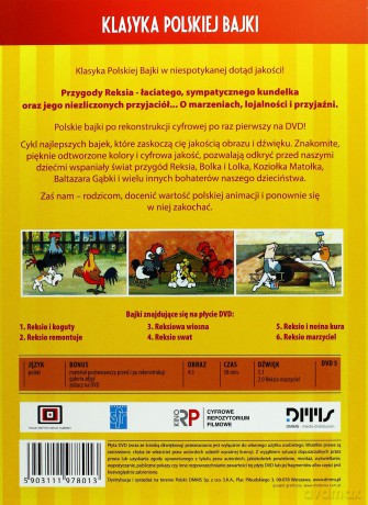 Reksio (Klasyka Polskiej Bajki) [DVD]