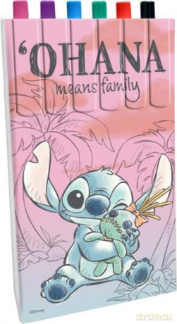 Zestaw 6 długopisów Stitch ST00036 Kids Euroswan