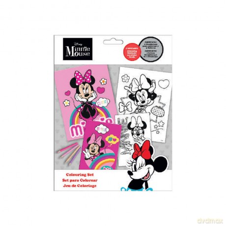 Zestaw do kolorowania Minnie MN30045 Kids Euroswan