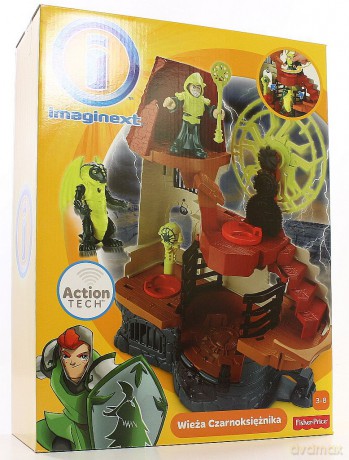 FISHER PRICE Imaginext Wieża Czarnoksiężnika BDY36 WB2 [ZABAWKA]
