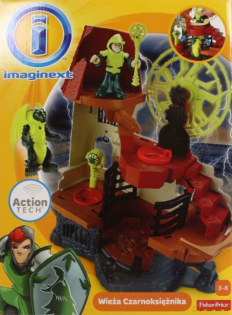 FISHER PRICE Imaginext Wieża Czarnoksiężnika BDY36 WB2 [ZABAWKA]