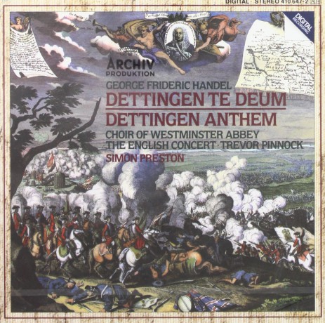Preston Ec Pinnock: Handel:The Dettingen Te Deum [CD]