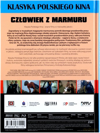 Człowiek z marmuru (Klasyka Polskiego Kina) (booklet) [Blu-Ray]