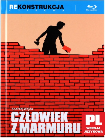 Człowiek z marmuru (Klasyka Polskiego Kina) (booklet) [Blu-Ray]