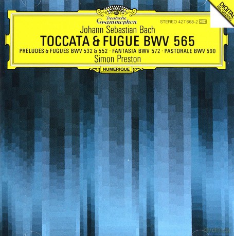 Preston: Bach- Toccata+Fugue D-Minor [CD]