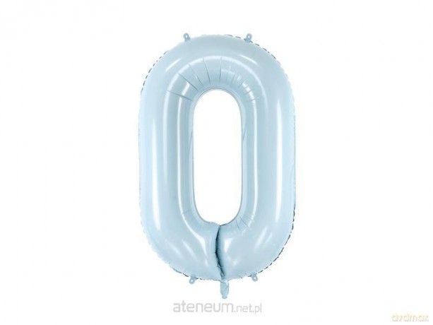 Balon foliowy 0 jasny niebieski 72cm