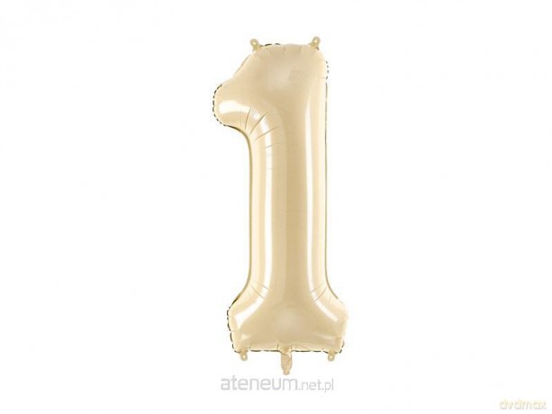 Balon foliowy 1 beż 72cm