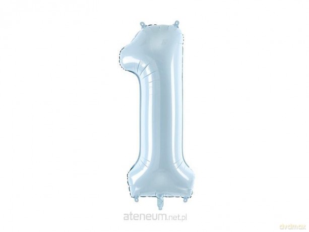 Balon foliowy 1 jasny niebieski 72cm