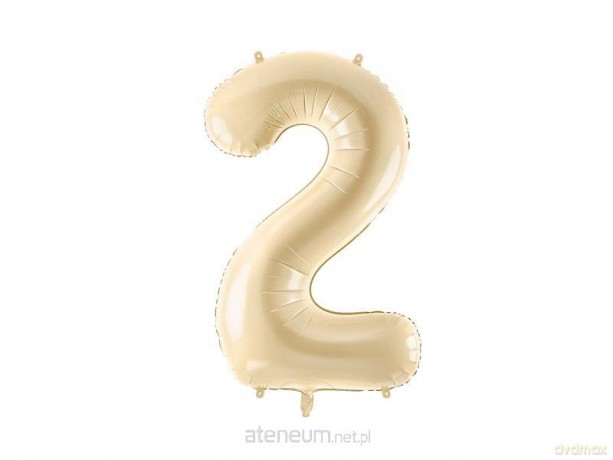 Balon foliowy 2 beż 72cm