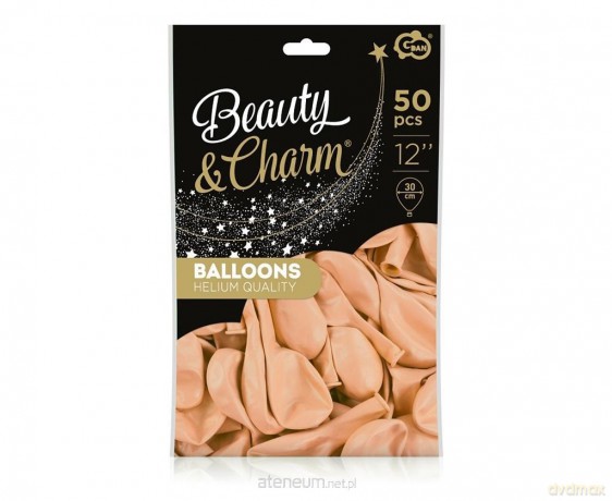 Balony Beauty&Charm makaronowe 30cm 50szt