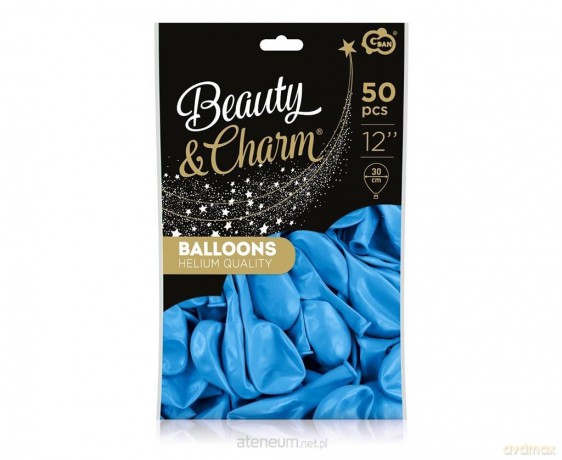 Balony Beauty&Charm metaliczne 30cm 50szt