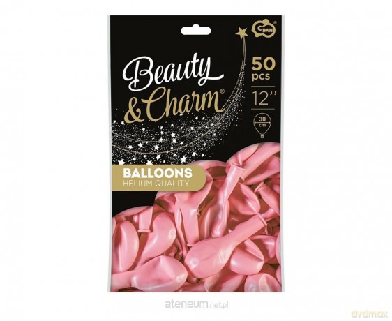Balony Beauty&Charm metaliczne 30cm 50szt