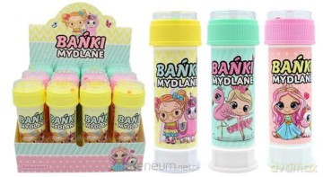 Bańki mydlane 60 ml (12szt)