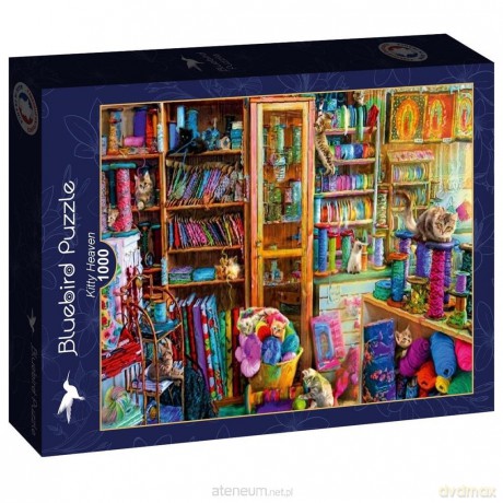 BLUEBIRD 1000 el. Kocia królewstwo [PUZZLE]