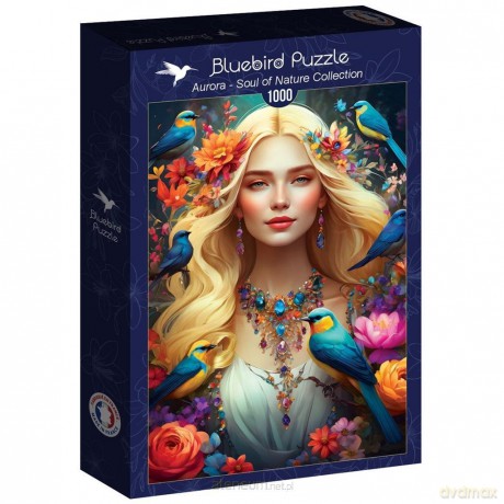 BLUEBIRD 1000 el. Kolekcja natury - Aurora [PUZZLE]
