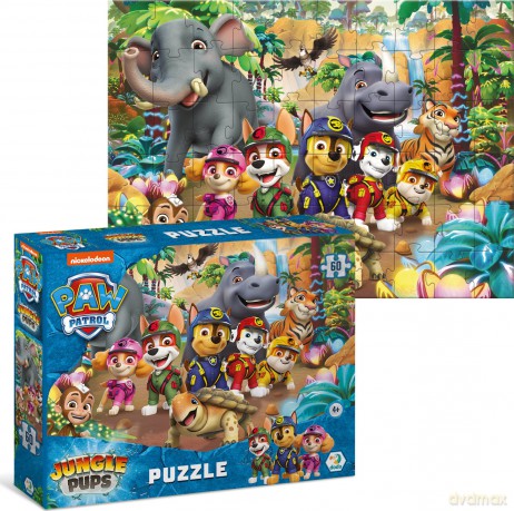 DODO 60 el. Psi Patrol Jungle Pups [PUZZLE]
