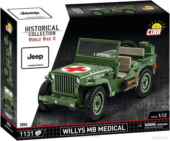 Historical Collection Willys MB MEDICAL [KLOCKI]