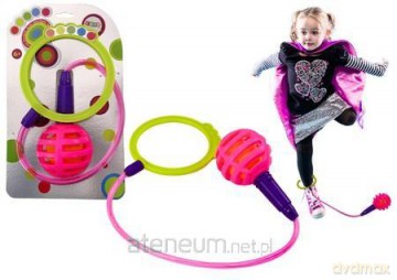 Hula hop skakanka skipper na nogę różowa