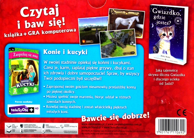Zaopiekuj Się Mną 3: Gwiazdko, gdzie jesteś + Konie i kucyki [BOX] [GRA PC]+[KSIĄŻKA]