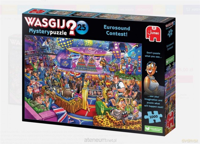 JUMBO 1000 el. Eurowizja Wasgij [PUZZLE]