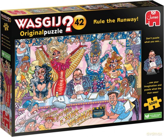 JUMBO 1000 el. Konkurs mody Wasgij [PUZZLE]
