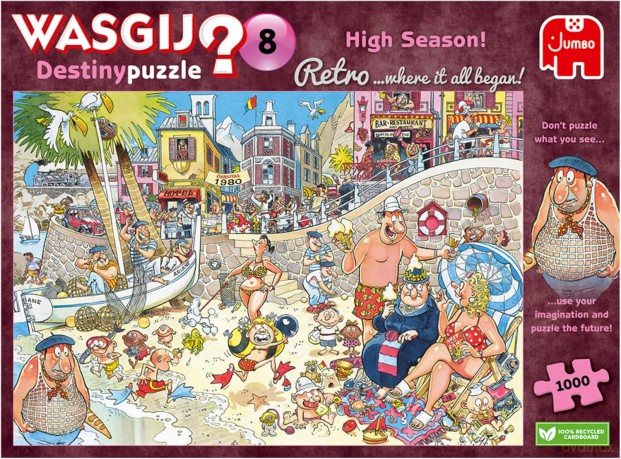 JUMBO 1000 el. Sezon wakacyjny Wasgij [PUZZLE]