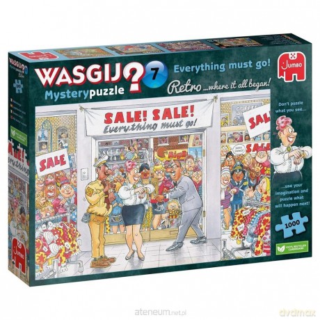 JUMBO 1000 el. Wyprzedaż Wasgij [PUZZLE]
