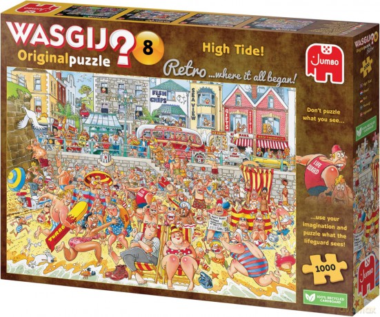 JUMBO 1000 el. Wysoka fala Wasgij [PUZZLE]
