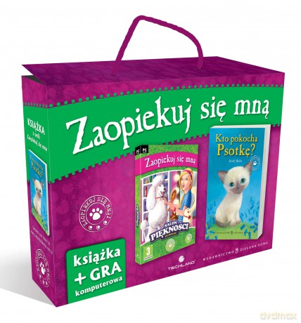 Zaopiekuj Się Mną 4: Kto pokocha Psotkę + Salon piękności [BOX] [GRA PC]+[KSIĄŻKA]