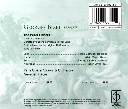 Pretre: Class.For.Pleas.-The Pearl Fishers [2CD]